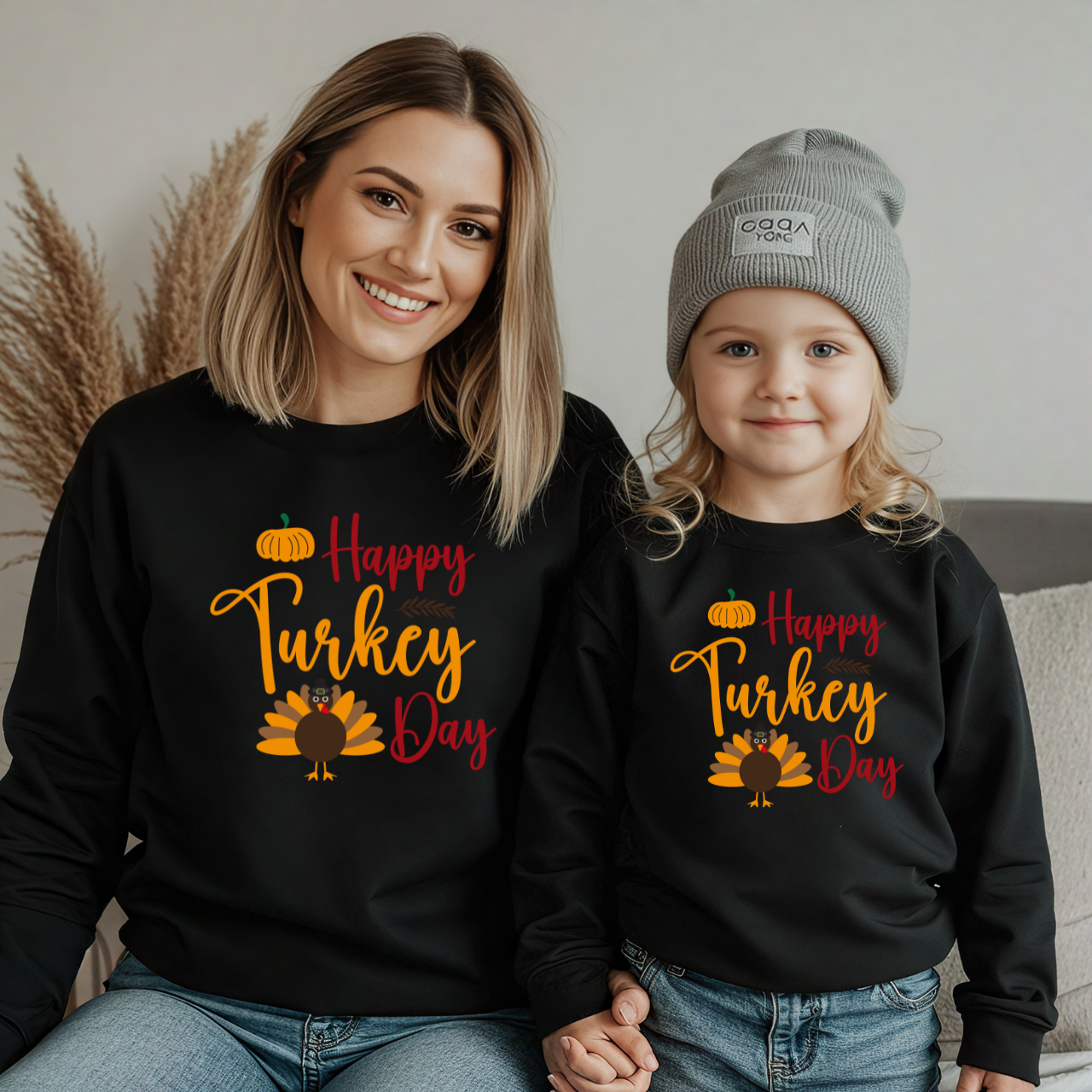Mama and Me Fall Sweatshirt | Pumpkin Patch Outfit | Matching Halloween & Thanksgiving Crewneck