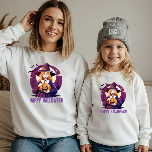 Happy Halloween Matching Family Sweatshirt