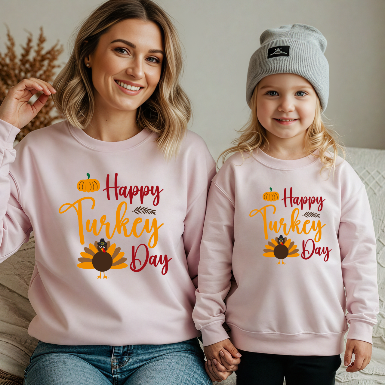 Mama and Me Fall Sweatshirt | Pumpkin Patch Outfit | Matching Halloween & Thanksgiving Crewneck
