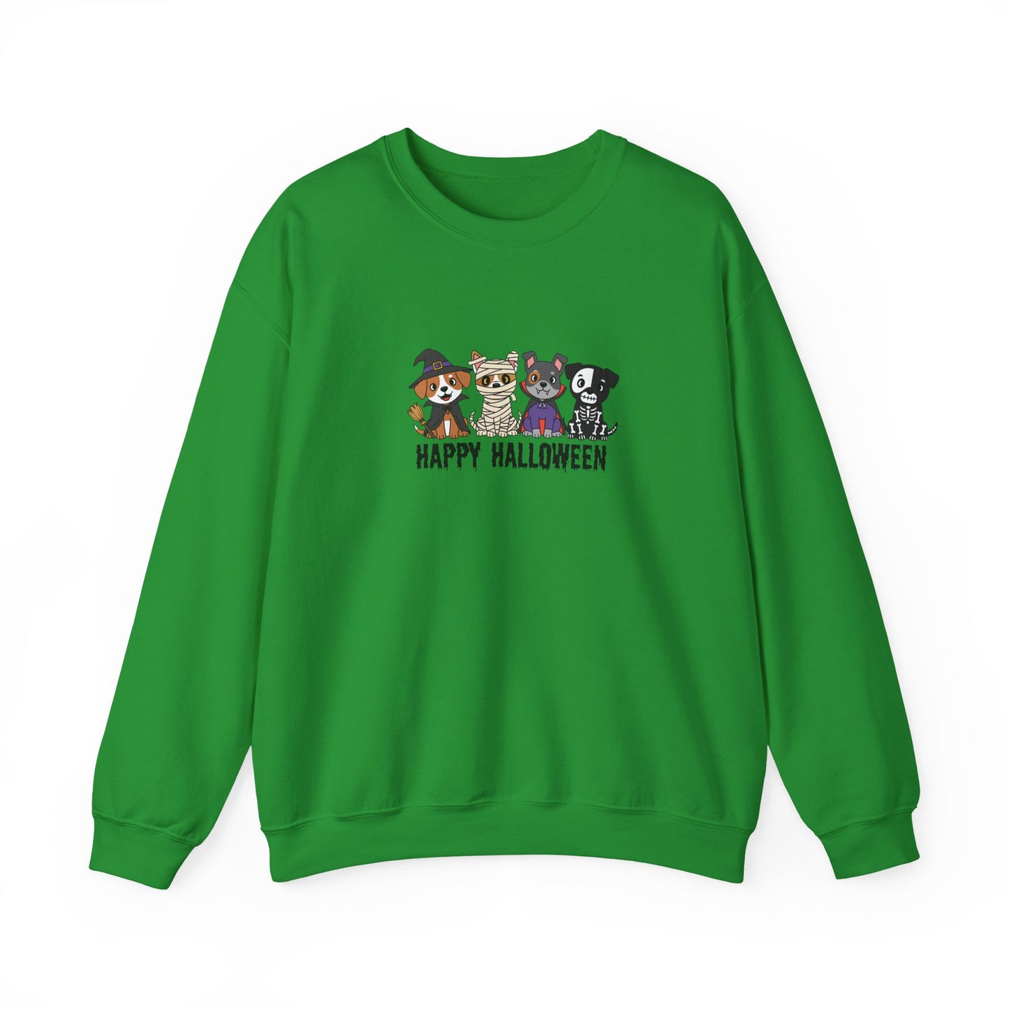 Happy Halloween Pet Crewneck Sweatshirt
