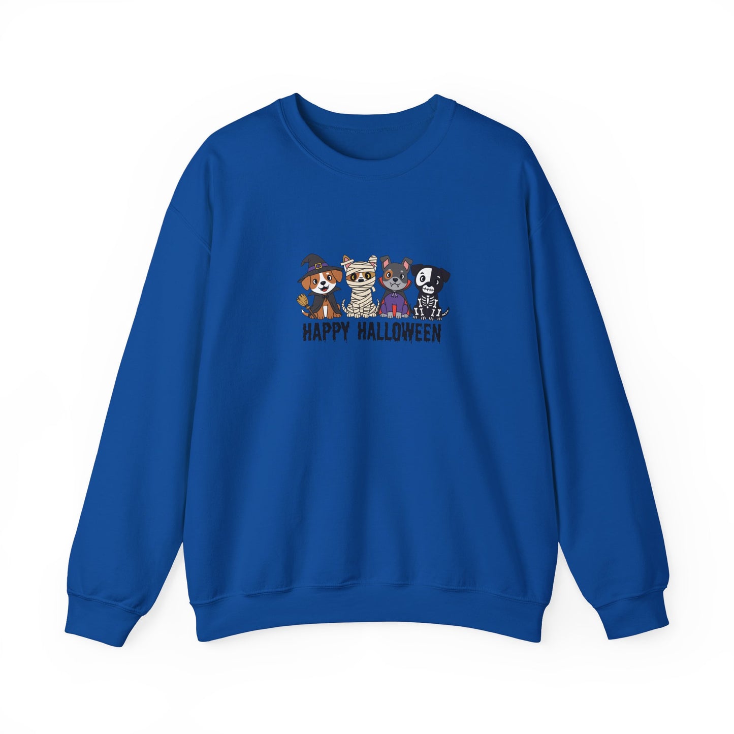 Happy Halloween Pet Crewneck Sweatshirt