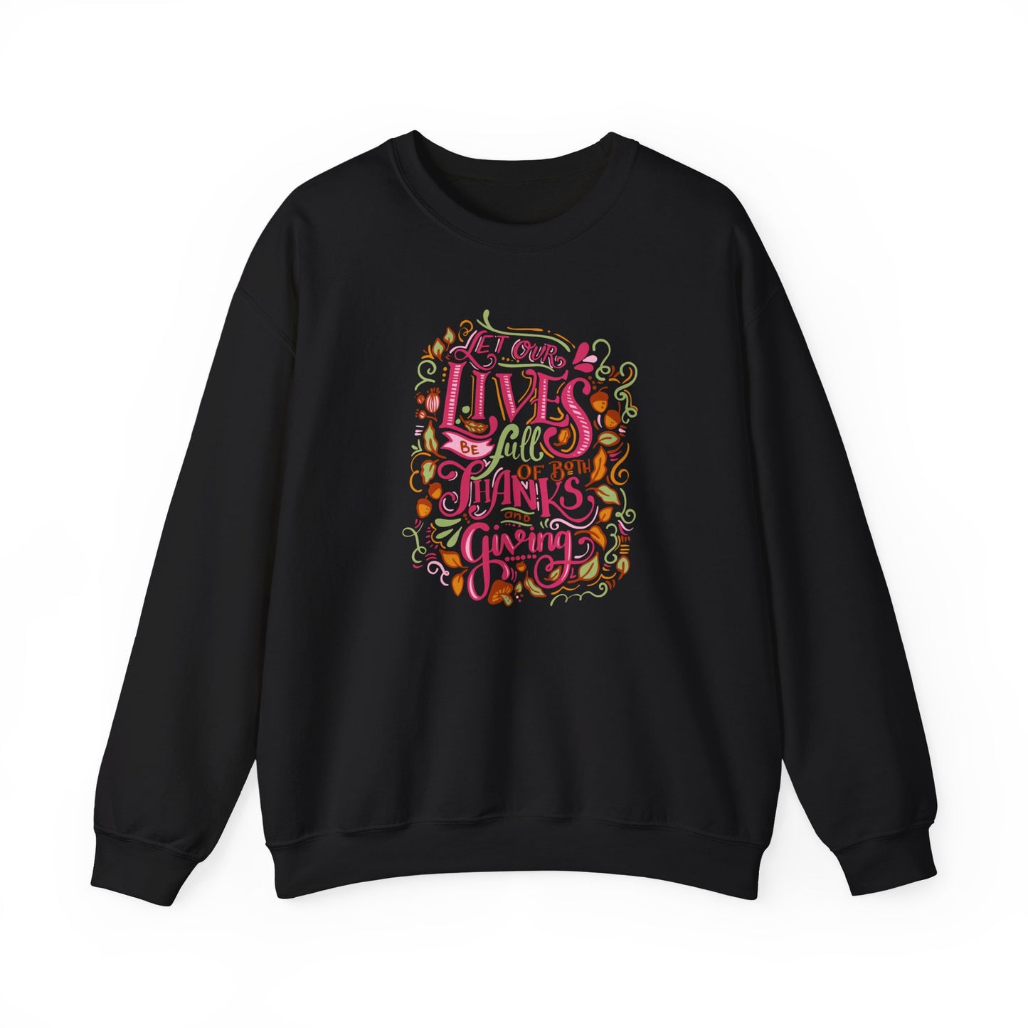 Thankful Vibes Crewneck Sweatshirt