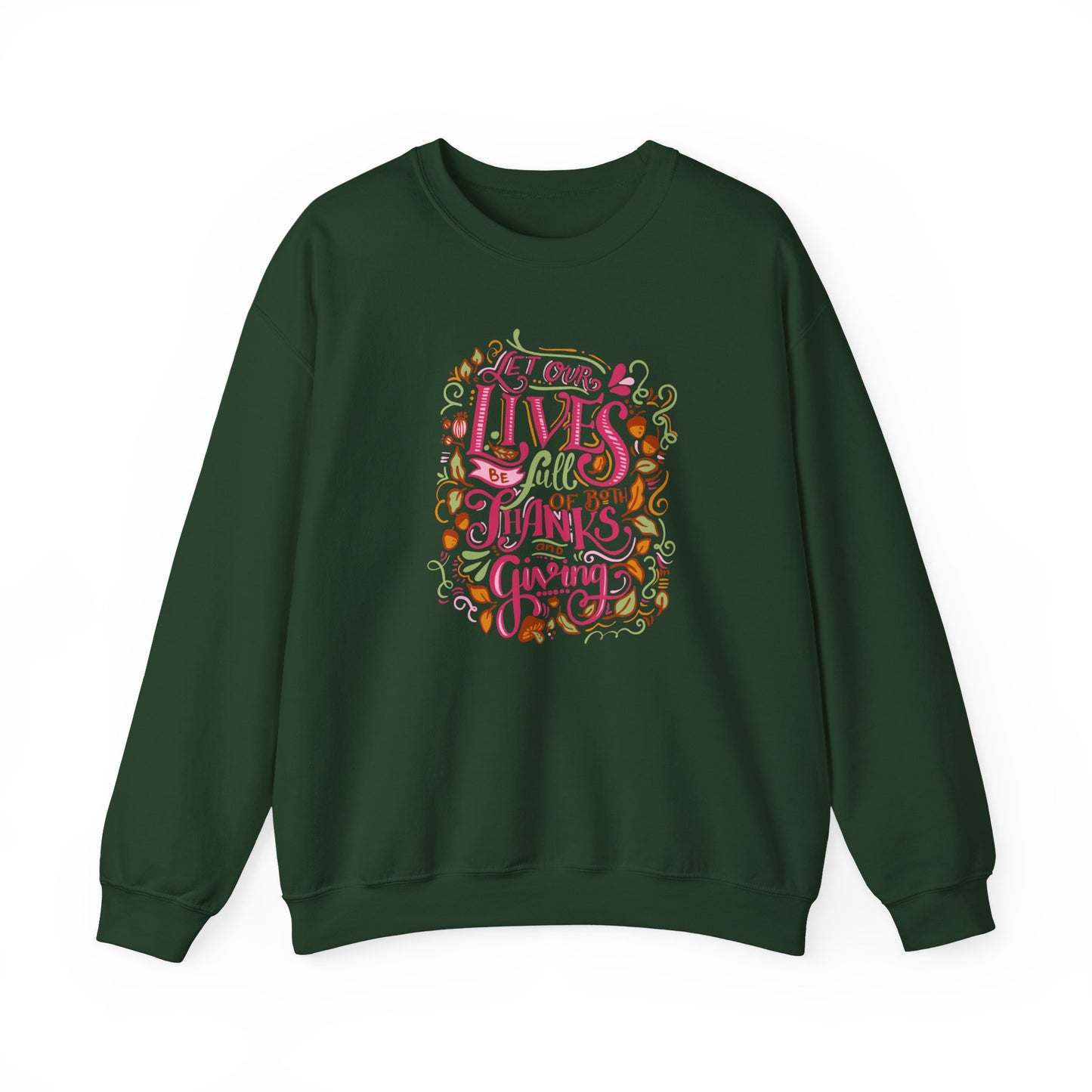 Thankful Vibes Crewneck Sweatshirt