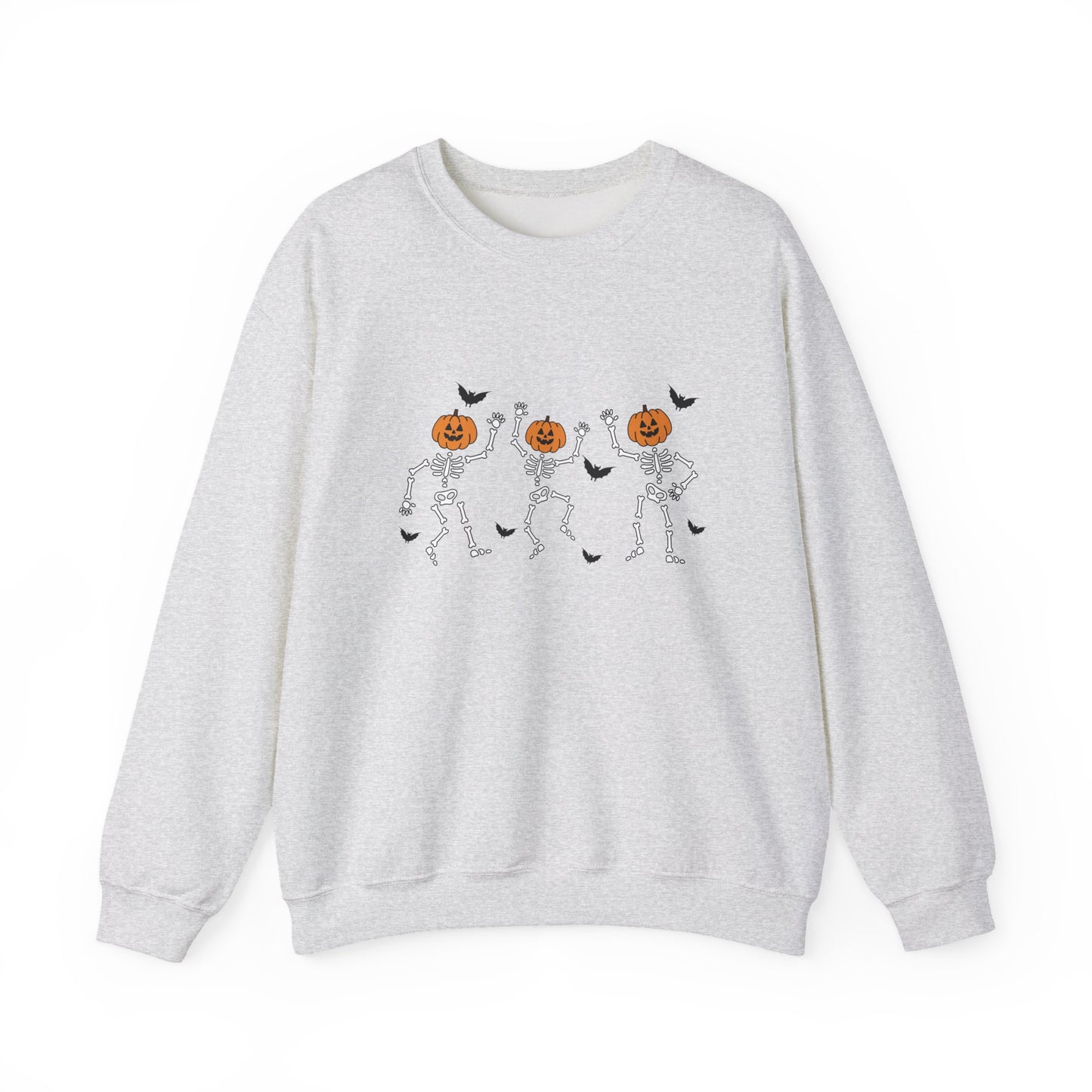Halloween Skeleton Pumpkin Sweatshirt