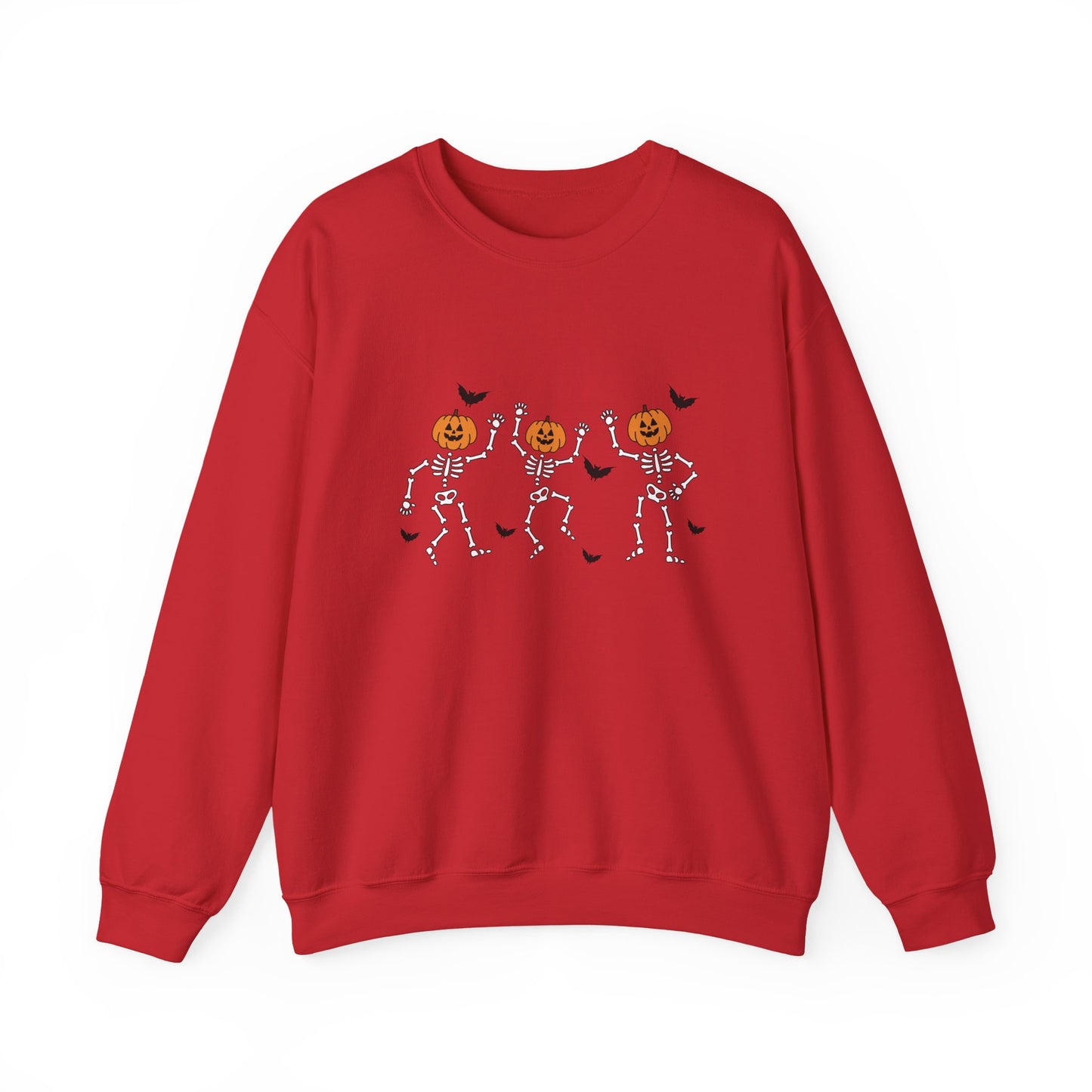 Halloween Skeleton Pumpkin Sweatshirt
