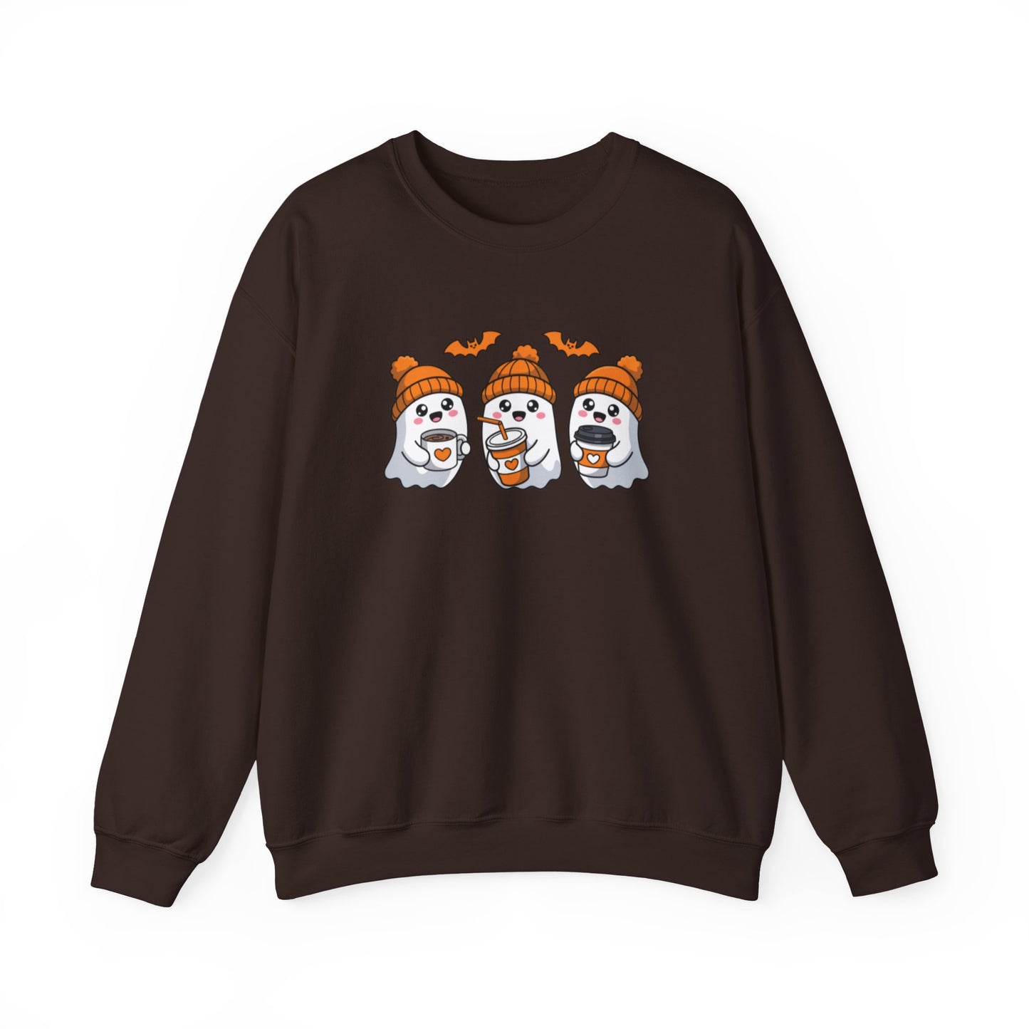 Cozy Ghost-Themed Unisex Sweatshirt