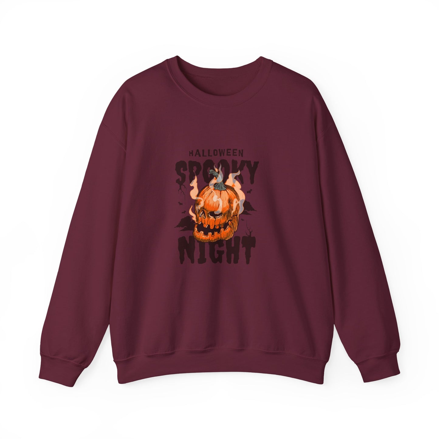 Halloween Spooky Night Crewneck Sweatshirt