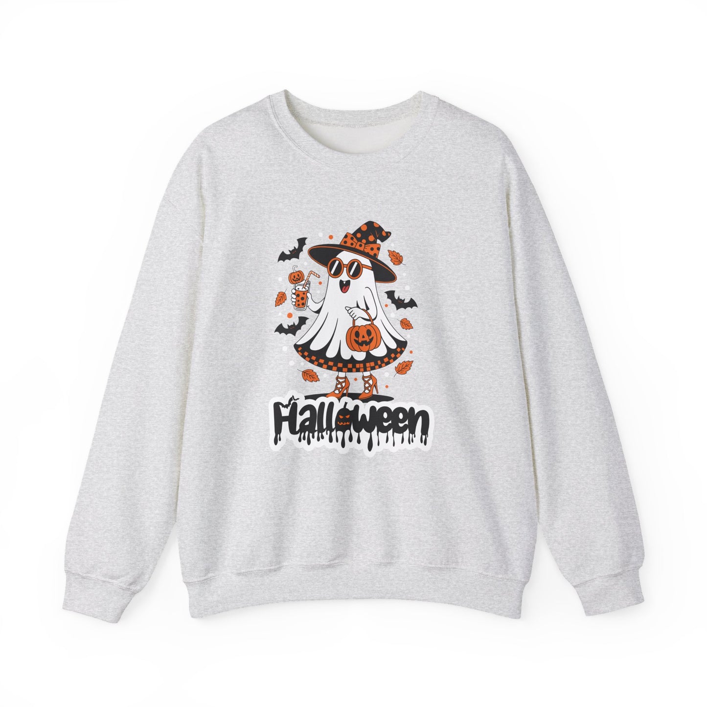 Halloween Graphic Crewneck Sweatshirt