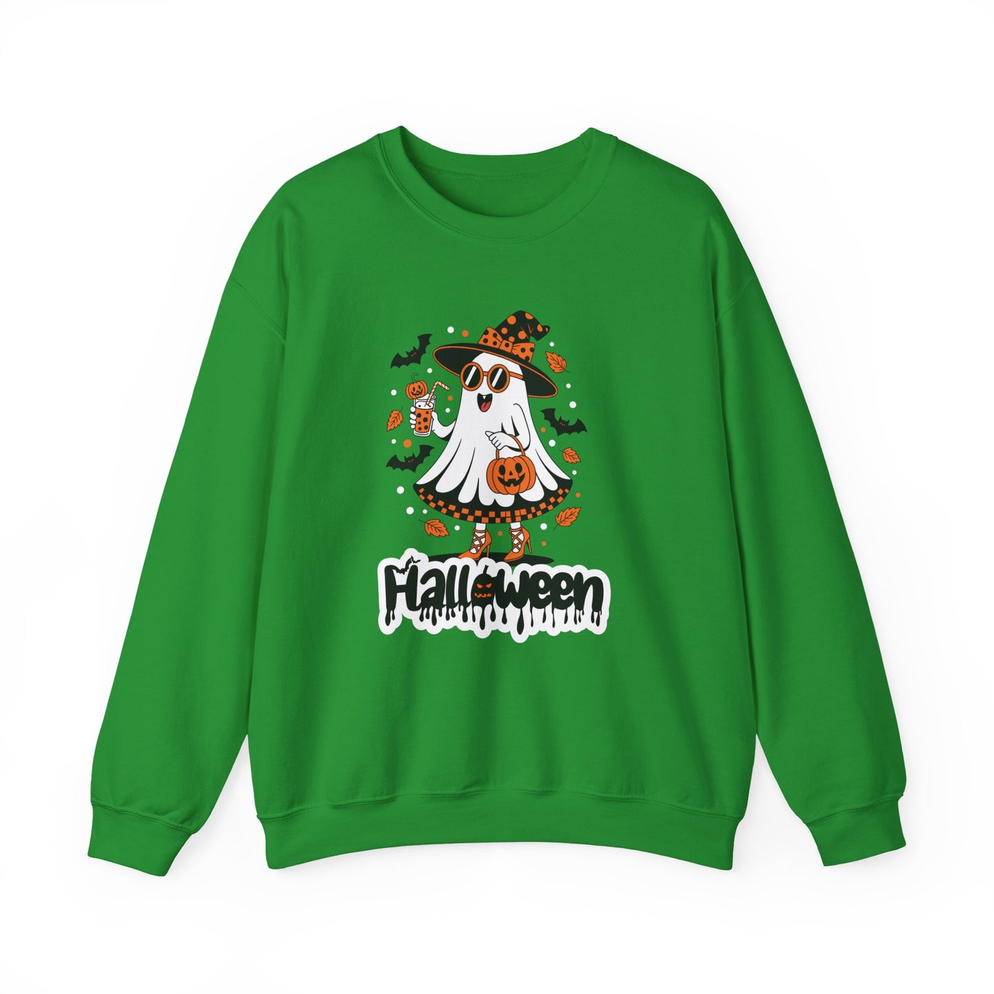 Halloween Graphic Crewneck Sweatshirt