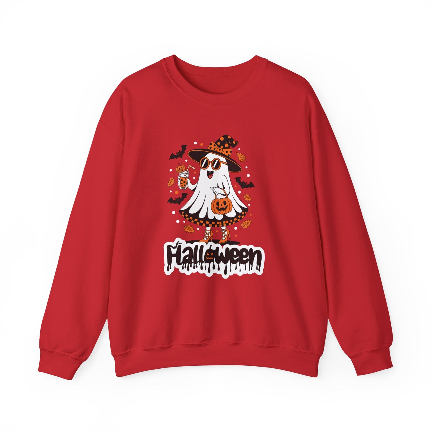 Halloween Graphic Crewneck Sweatshirt