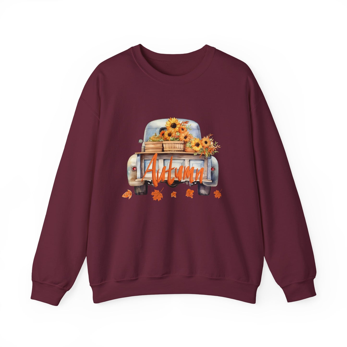 Autumn Truck Crewneck Sweatshirt