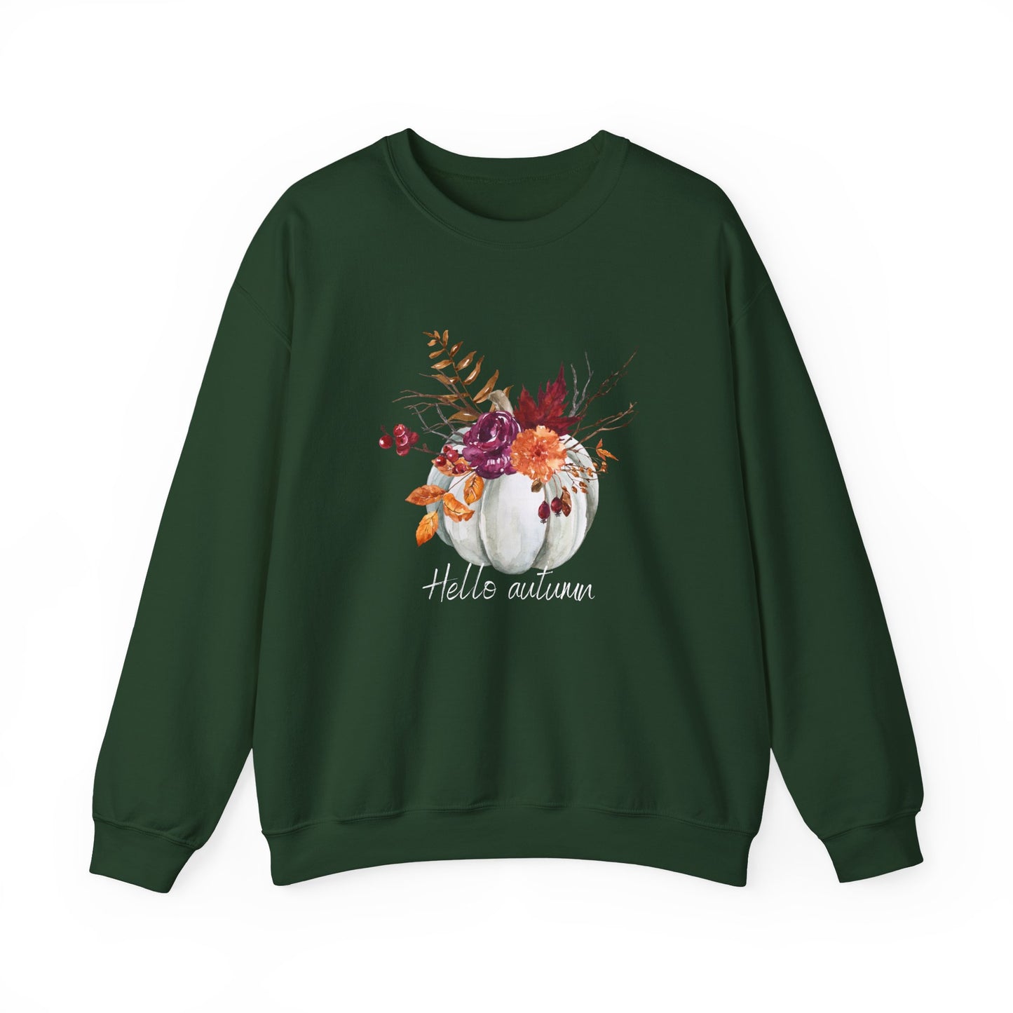 Autumn Floral Crewneck Sweatshirt