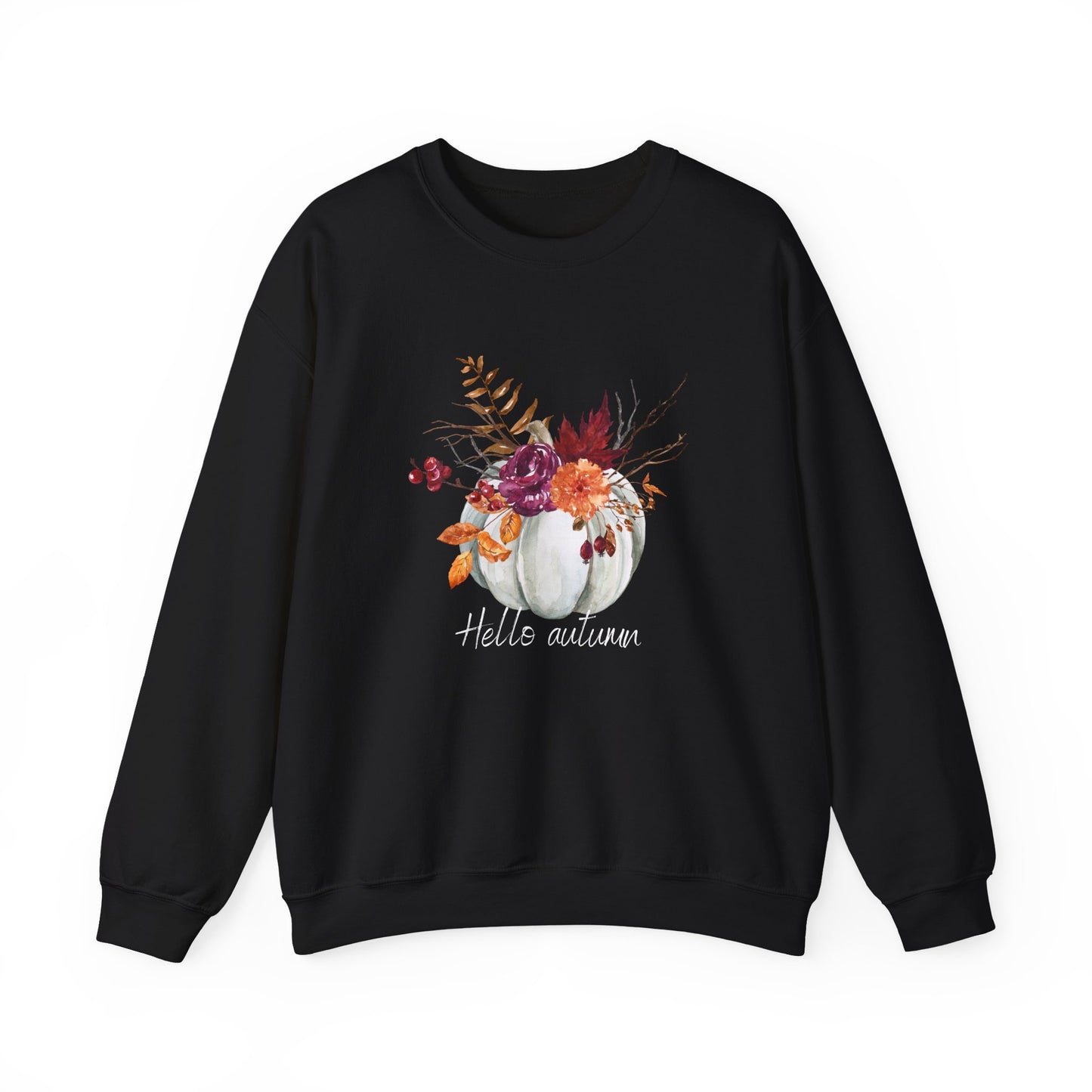 Autumn Floral Crewneck Sweatshirt