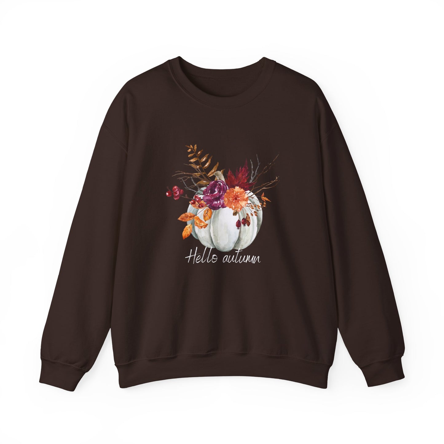 Autumn Floral Crewneck Sweatshirt