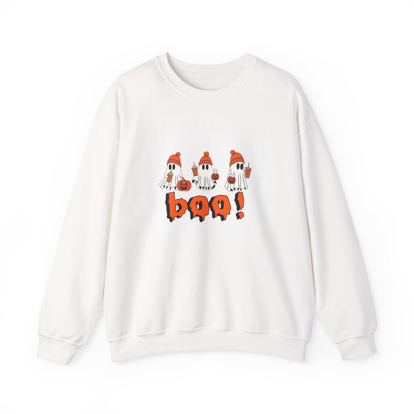 Halloween Ghosts Crewneck Sweatshirt